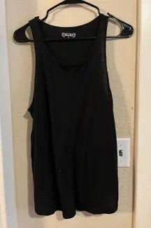 Plain Black Tank Top 