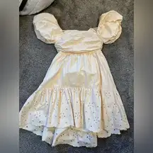 Anthropologie En Saison Babydoll Dress