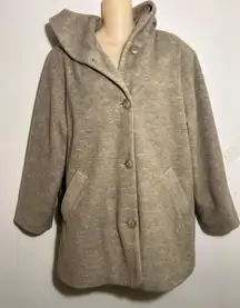 Women's warm jacket with a hood. Size M. $37.