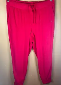 Juicy Couture Women's Size 2XL Hot Pink Track Pants Casual Sweatpants Barbiecore