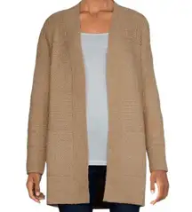 Natural Reflections Sesame Wanderer Long Sleeve Cardigan Size XXL