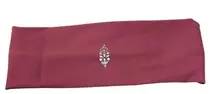 Free People Movement Slam Dunk Silicone Grip Soft Headband Berry NWT Buti Logo