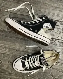 Converse Shoes New w/out Box Women’s Sz 7 Chuck Twisted High Top Black & White