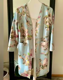 Floral Mid Length Jacket