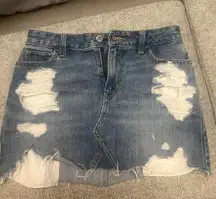 Jean skirt