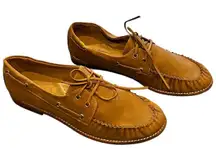 NWT Tommy Bahama Nahara Brown Boat Flat Loafers - Women 9