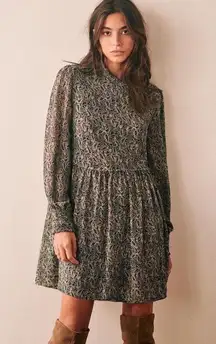 Sezane Printed Kashmir Odile Dress