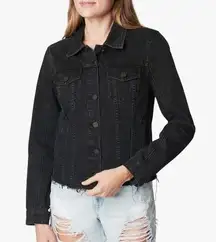 Blank NYC NWT black denim jacket. Size XS