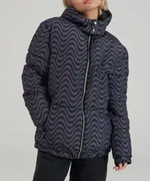 URBAN OUTFITTERS The Ragged Priest Unisex Ripple Puffer Jacket XL, NWT!