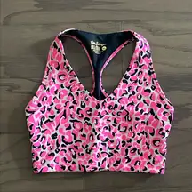 Pink UPF 50+ Luxletic Lindsay Sports Bra - Size XS