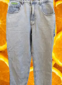 EMPYRE Light Wash Denim Carpenter Pants Size 9 Baggy Fit Jeans Y2K Streetwear