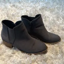 Gray Ankle Booties