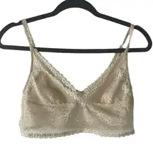 Urban Outfitters Size XL Cream Lace‎ Bralette