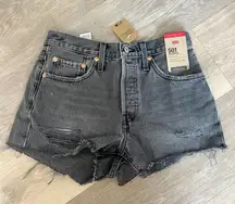 Levi’s 501 High Rise Cutoff Shorts – Size 27