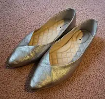 Birdies The Goldfinch pointed toe ballet flats 6.5 Flats Slip On Arch Support