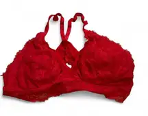 Aerie red lace bralette‎