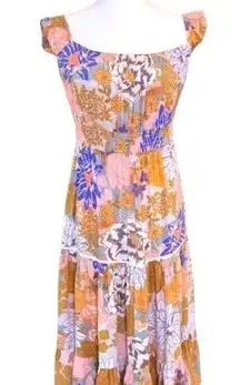 ATL  Abel the Label Maxi / MIDI Tiered Floral Dress