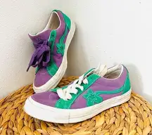 Converse  Golf Le Fleur x One Star Ox 'Purple Heart' green Sneakers