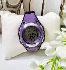 TGHK Purple & Black Digital Watch