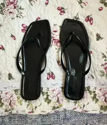 Flip flops black 