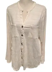 Carolyn Taylor Button Down Long Sleeve or 3/4 Sleeves SEE PIC. Size XL BRAND NEW