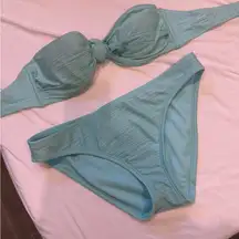 Shade & Shore Light Blue Bikini Set
