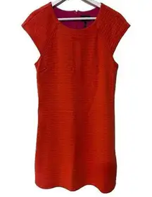 Laundry by Shelli Segal Laundry Shelli Segal size 10 red embroidered dress