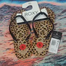 Roxy  flip flops melon III size 6