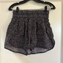 FREE PEOPLE MOVEMENT Leopard Print Shorts Women’s Medium