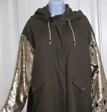 ME JANE Hooded Jacket Size Medium