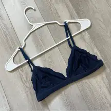 Cosabella Lace Bralette womens Navy Blue (small) comfy casual cute