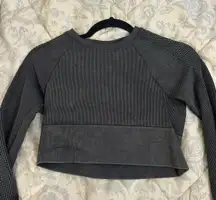 Long Sleeve Crop Top