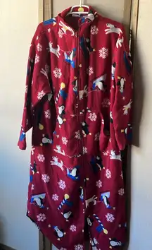 Delicates penguin robe large