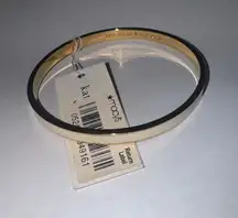 Kate spade cream enamel and gold bracelet