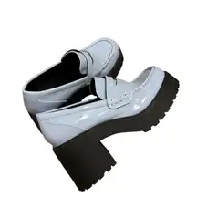 SODA Chunky Platform Loafers Blue  | Size 10M | Y2K Vibe