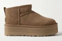 UGG Classic Ultra Mini Platform Chestnut Size 7 NIB / New in Box Viral Tiktok