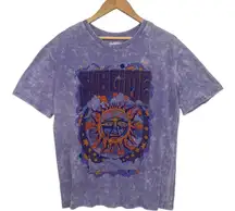 Sublime Shirt Womens XL Purple Acid Wash Summer Tour 1995 Graphic Short Sleeve