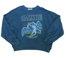 Daydreamer Led Zeppelin Zoso Oversized Crewneck Sweatshirt