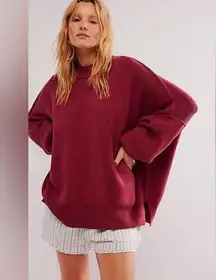 Free people easy street tunic sweater