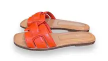 Aldo Elenaa Slice Sandals Sz 8 Womens Slip On