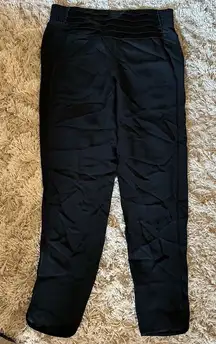 Alexander Wang 100% silk black trouser size 6