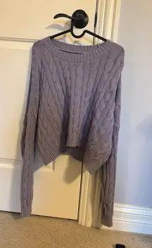 Hollister Purple  Sweater