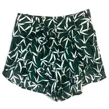 Urban Outfitters Lightweight Rayon Leaf Print Tie Front Skort NWT Size‎ S