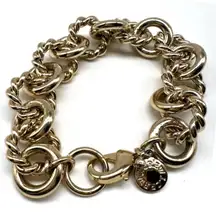 J. Crew Chunky Chain Link Gold Tone Bracelet vintage‎ inspired statement