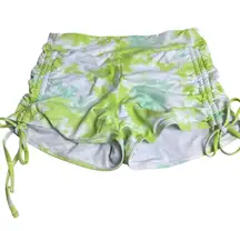 SHEIN Women's Neon Yellow-Green Swim Shorts - Size Medium - NWT