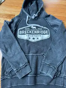 Breckenridge Colorado Distressed Sweatshirt