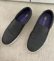 Black Slip Ons