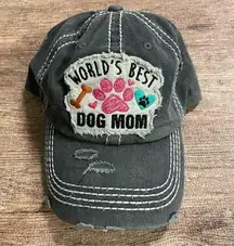 World's Best Dog Mom Hat One Size