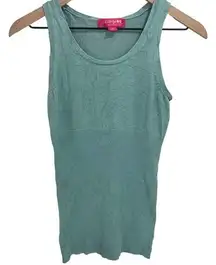 Liz Lange for Target Blue Maternity Ribbed Tank Top Size XS