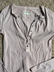 Free People Thermal Long Sleeve Top